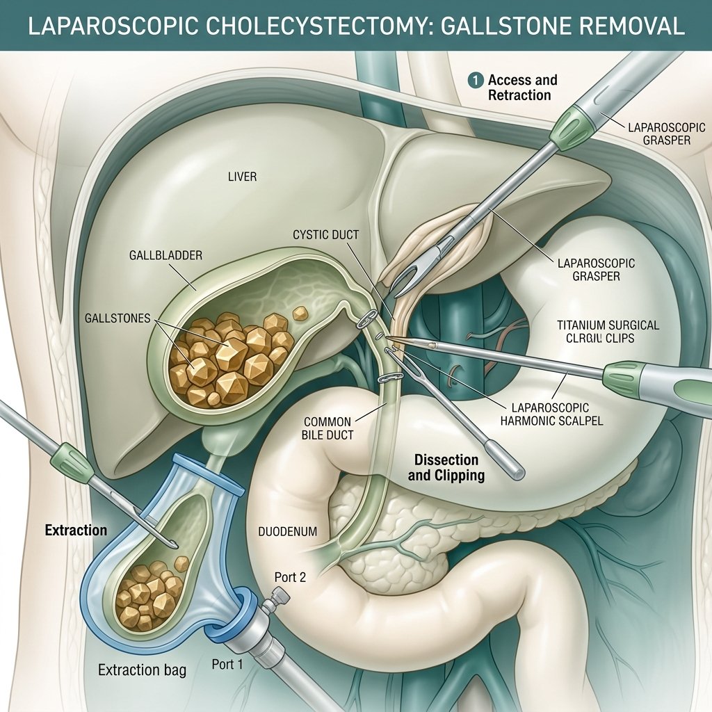Laparoscopic Gallbladder Stone Removal
